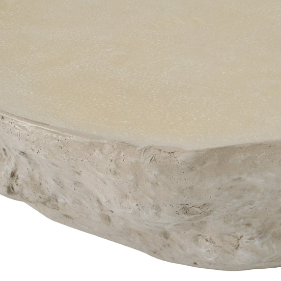 Tyrel - Modern Beige Fiberform Coffee Table - image 2