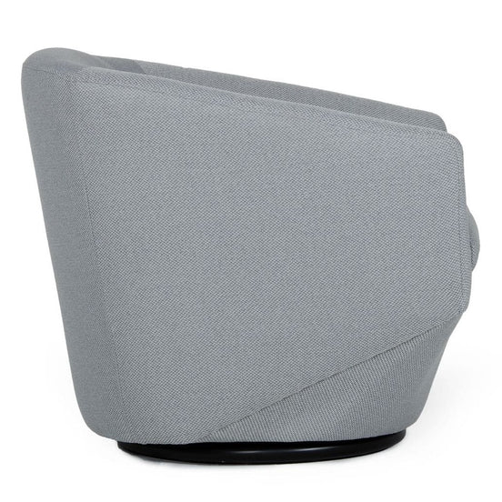 Tyson - Modern Grey Fabric Accent Chair