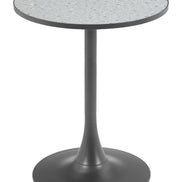 Bite Bistro Table Gray & Black