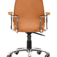 Enterprise Low Back Office Chair Terracotta