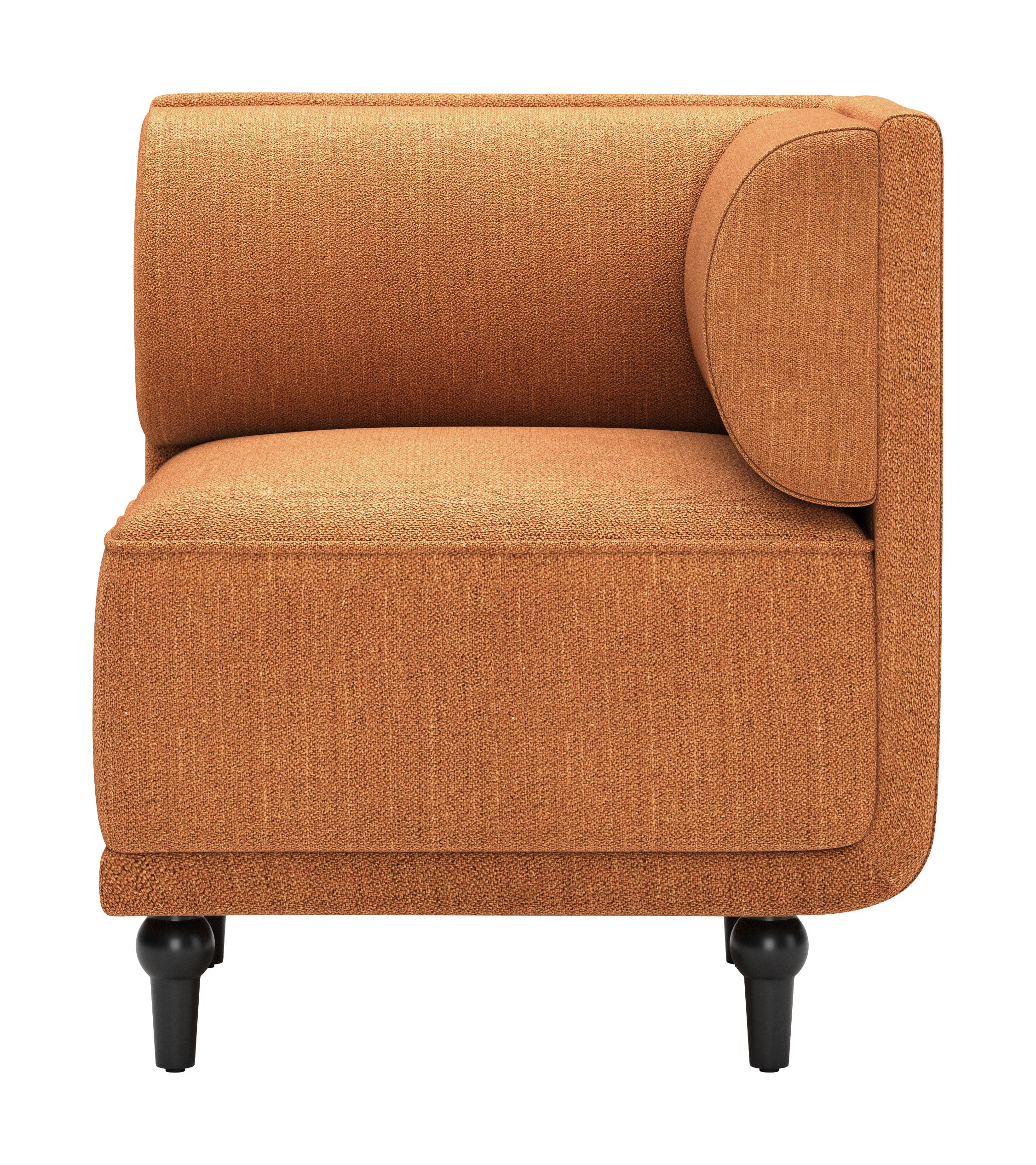 Malben Corner Chair Brown