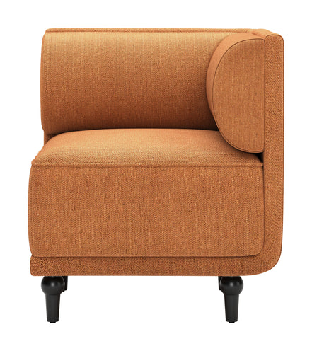 Malben Corner Chair Brown