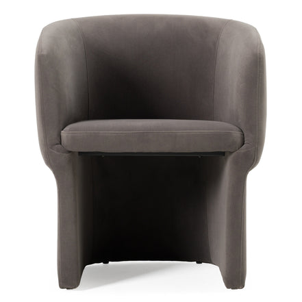 Vassar - Modern Grey Velvet Dining Chair