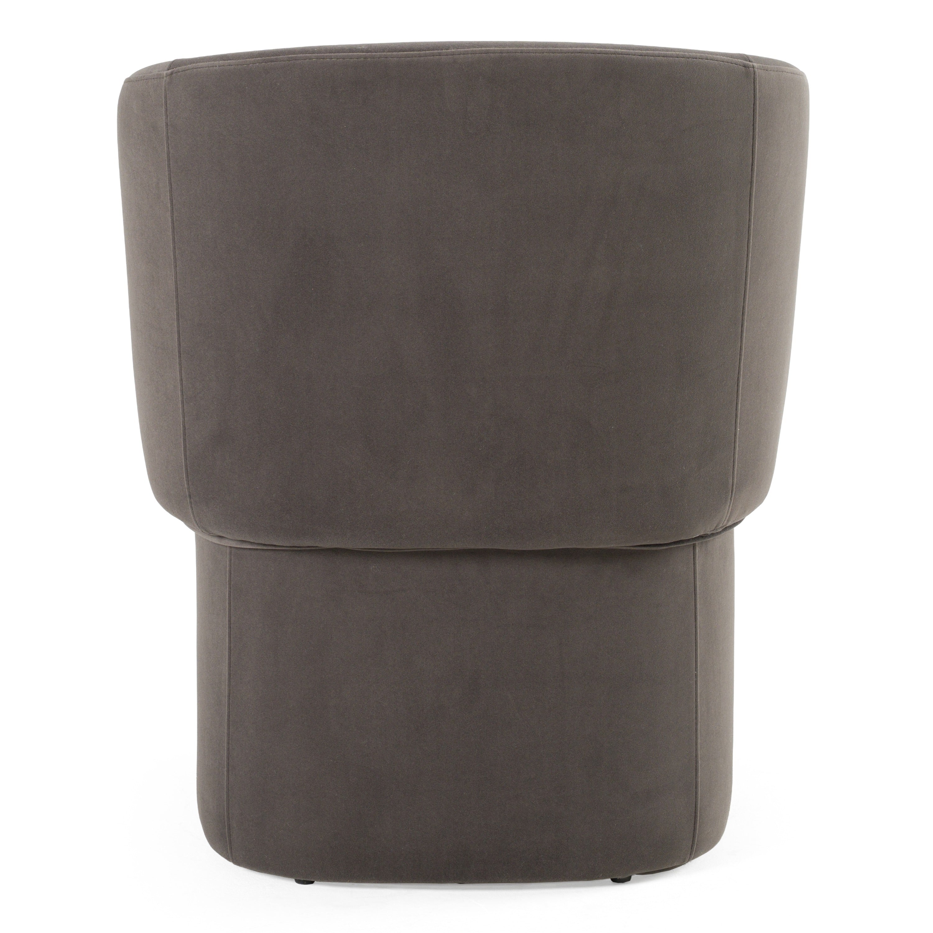 Vassar - Modern Grey Velvet Dining Chair - image 3