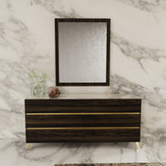 Velondra - Modern Eucalypto + Marble Dresser - image 2