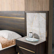 Velondra - Queen Modern Eucalypto + Marble Bedroom Set - image 3