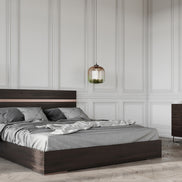 Benzon Italian Modern Dark Rovere Dresser
