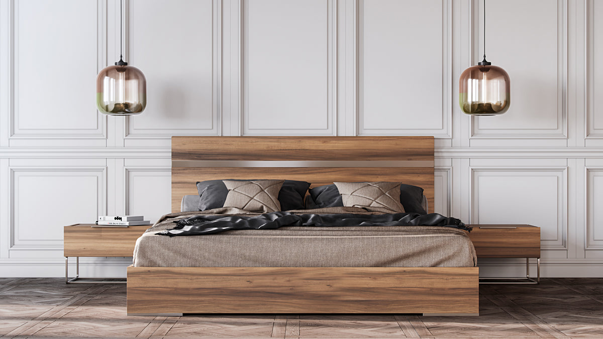 Lorenzo Italian Modern Light Oak Nightstand - image 2