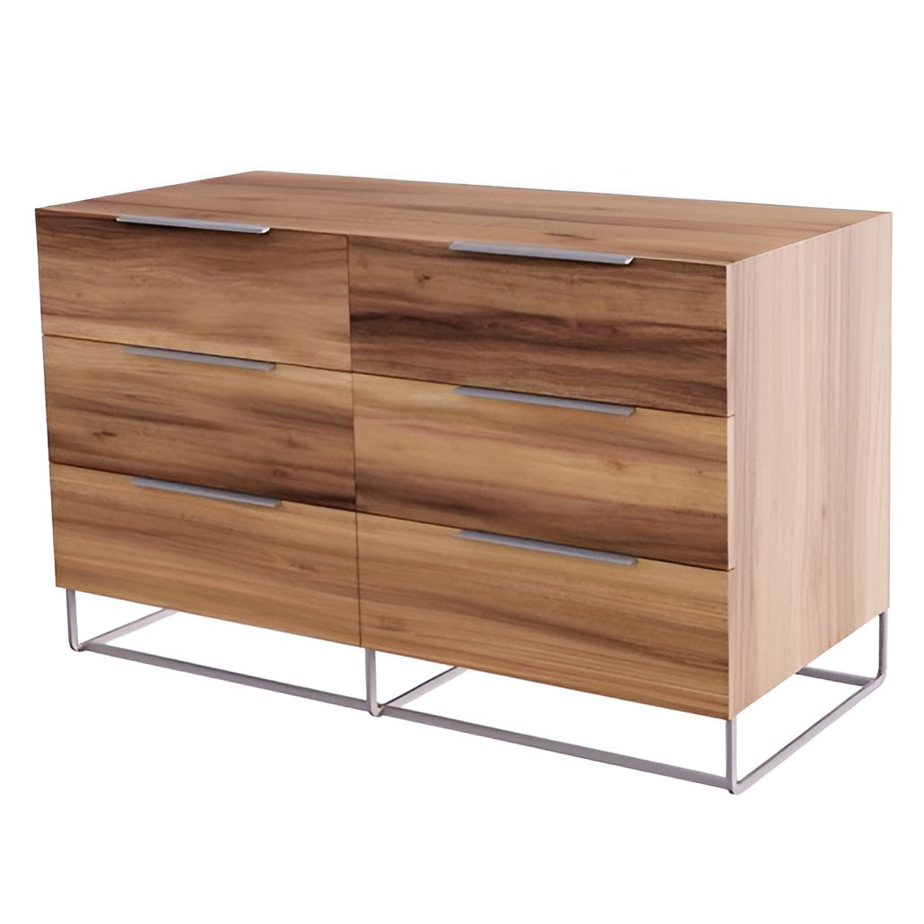 Lorenzo Italian Modern Light Oak Dresser - image 3