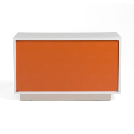 Victoria Modern White Crocodile Nightstand - image 5