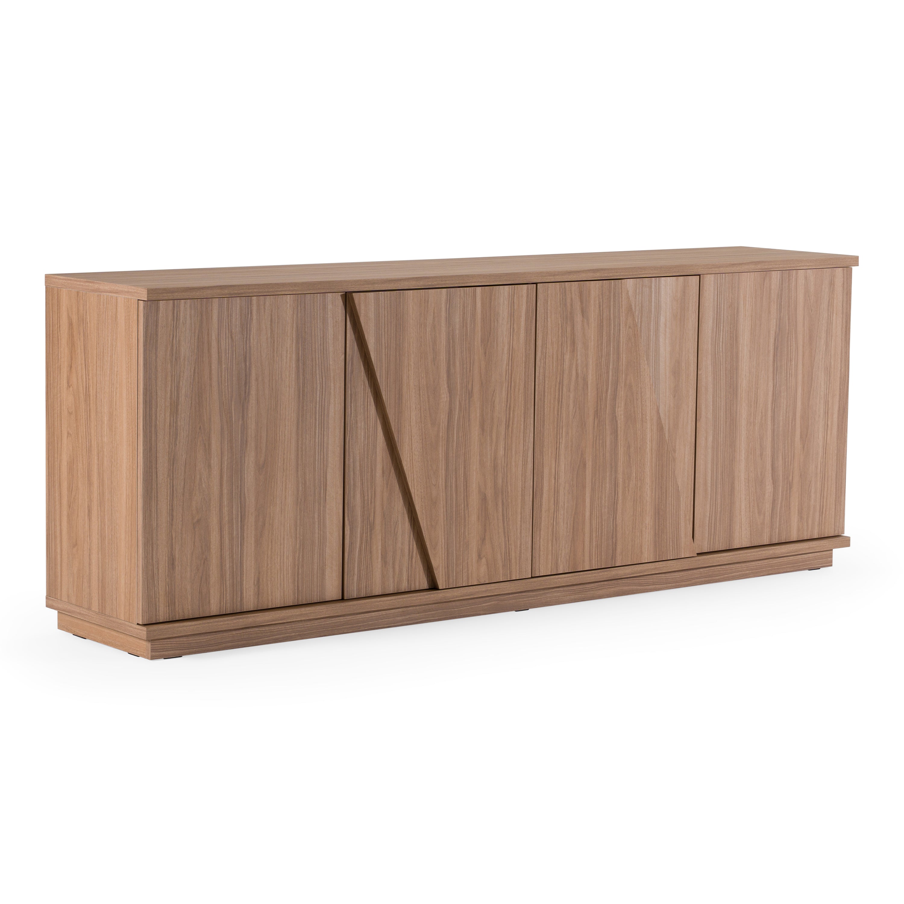 Victoria - Italian Modern Walnut Caracalla Buffet - image 4