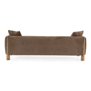 Voight - Contemporary Brown Fabric Sofa - image 4