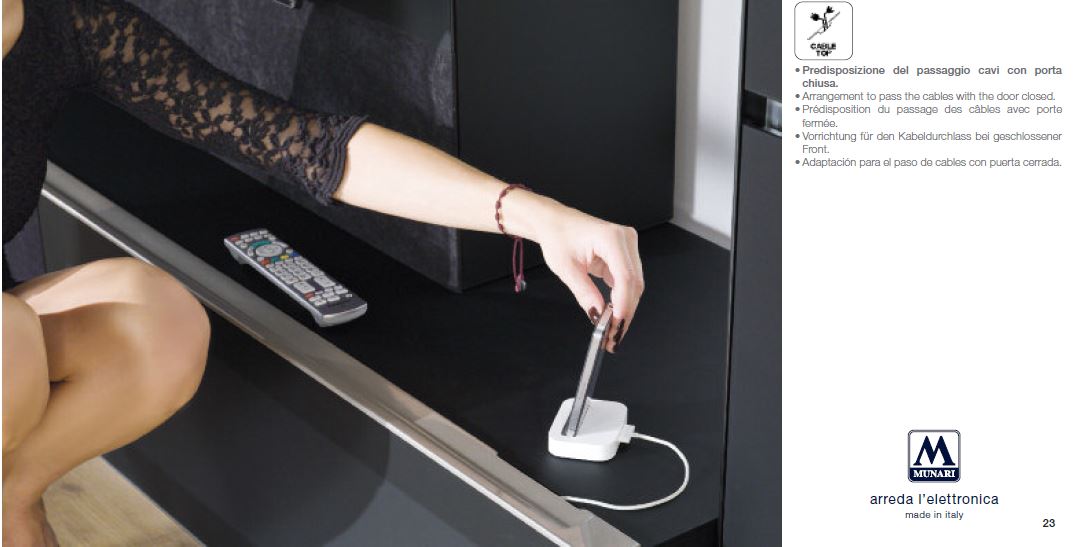 VR4 Verona TV Entertainment System Made In Italy - image 3