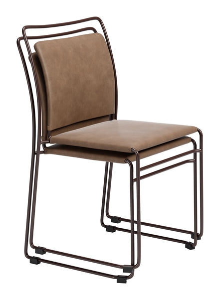 Verbena Dining Chair (Set of 2) Brown