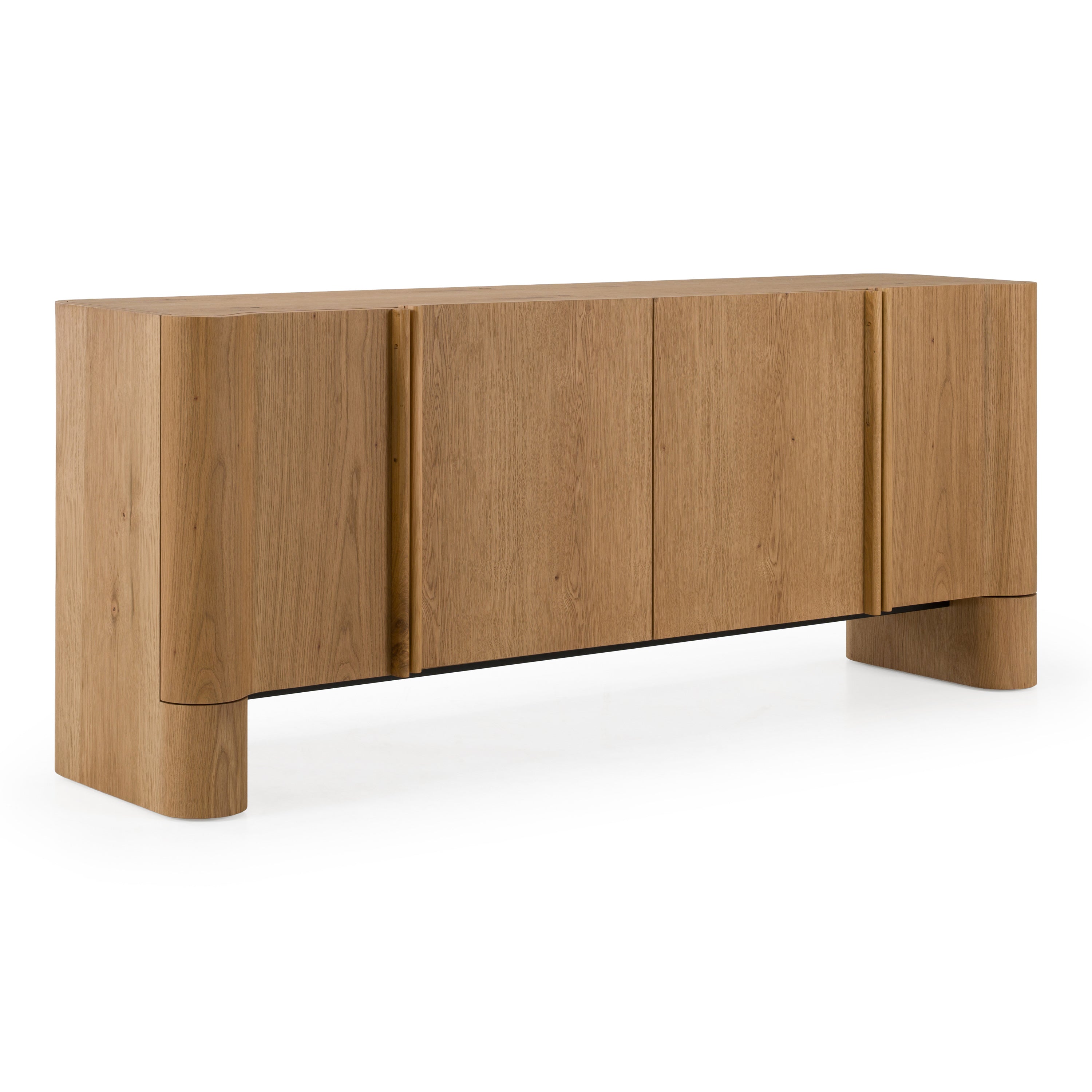 Walbrook - Modern White Oak Buffet - image 3