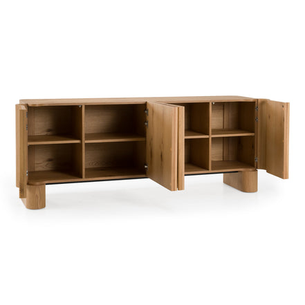 Walbrook - Modern White Oak Buffet - image 4