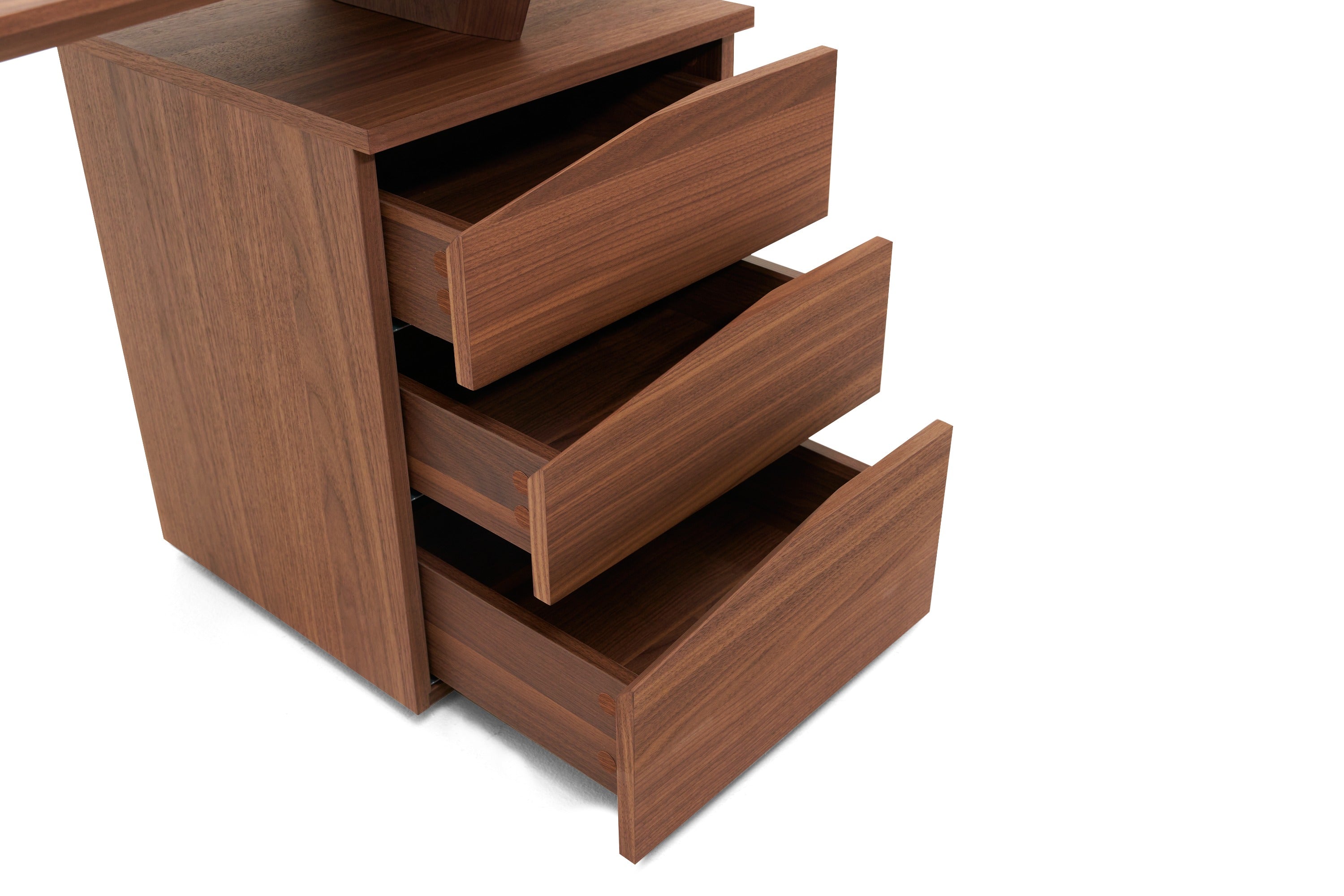 Walton- Modern Walnut Desk - image 3
