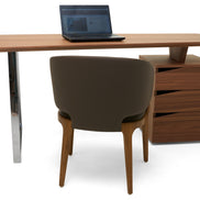 Walton- Modern Walnut Desk - image 2