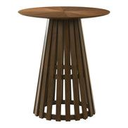 Weiss - Mid-Century Modern Walnut Round Bar Table - image 2