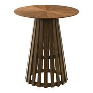 Weiss - Mid-Century Modern Walnut Round Bar Table - image 3