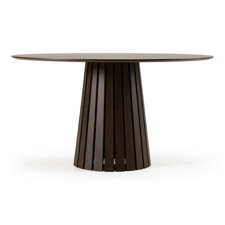 Weiss - Mid-Century Modern Wenge Round Dining Table - image 3