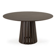 Weiss - Mid-Century Modern Wenge Round Dining Table - image 4