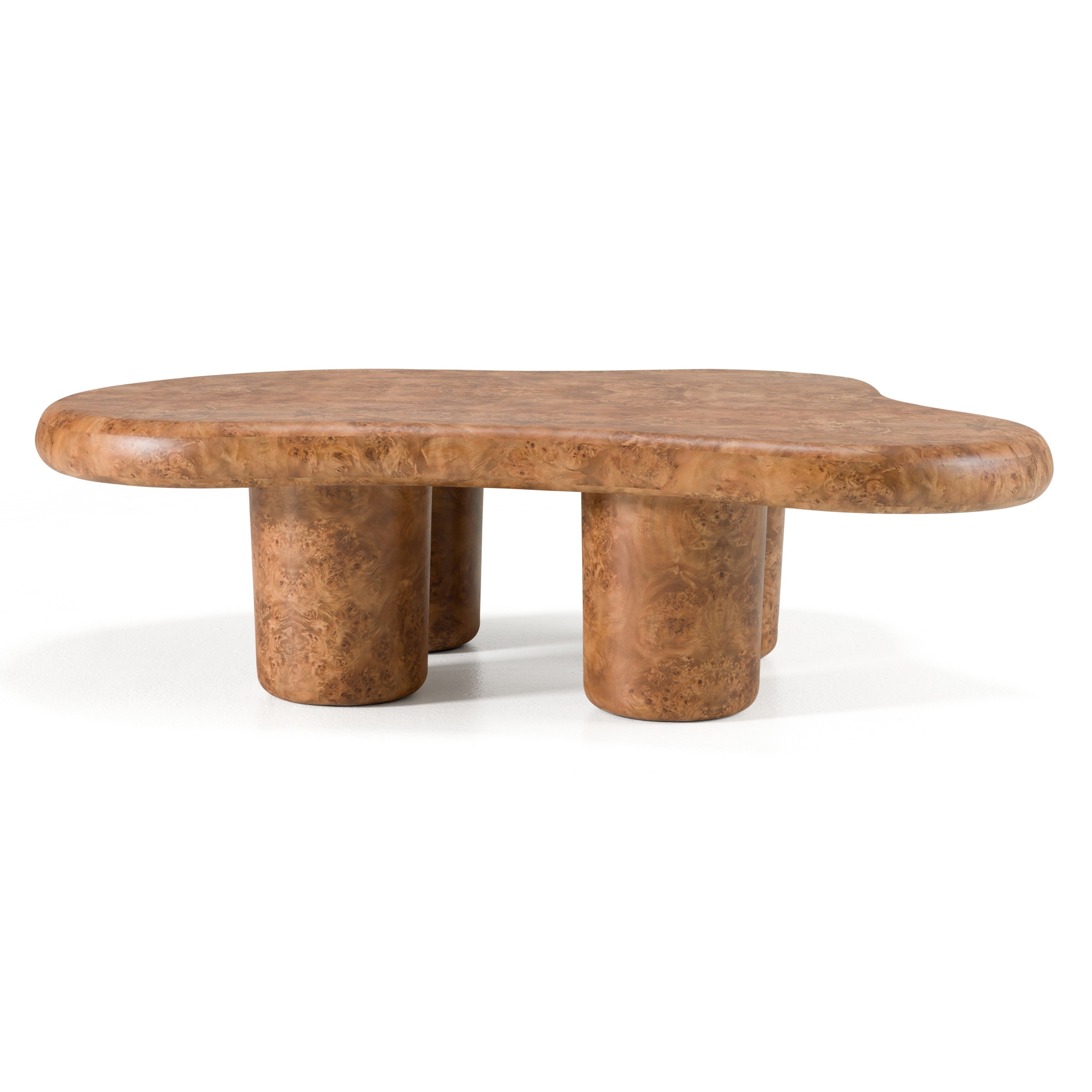 Weskan - Modern Faux Burl Coffee Table - image 2