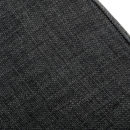 Williamette Mid-Century Dark Grey Fabric Bench
