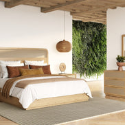 Gavin - Modern Natural Ash + Rattan Nightstand - image 3