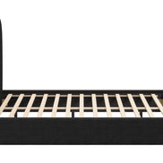 Sele Queen Bed Black