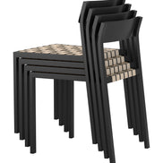 Draco Dining Chair (Set of 2) Black