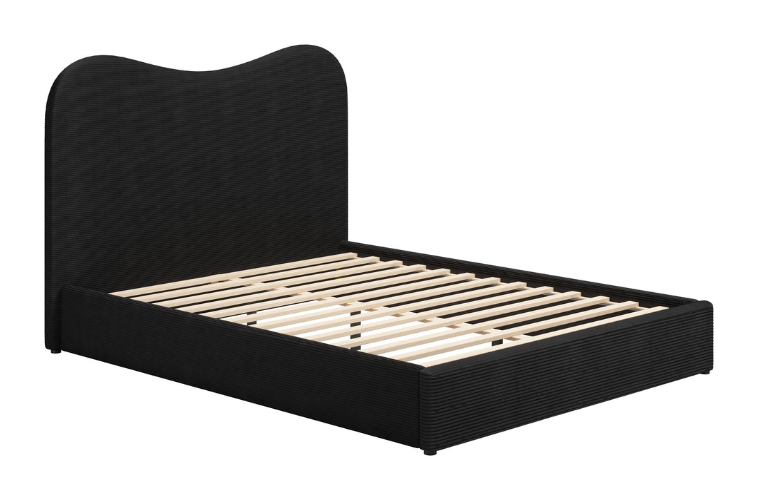 Sele Queen Bed Black
