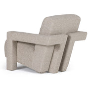 Wylie - Modern Beige Fabric Accent Chair - image 2