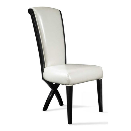 Xena - Transitional X-Leg Dining Chair - image 5