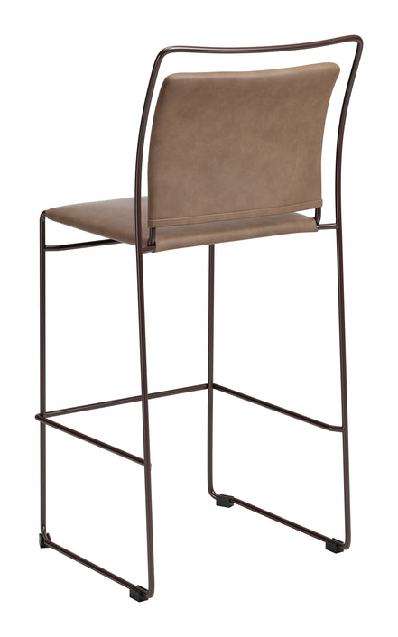 Verbena Barstool (Set of 2) Brown