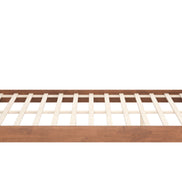 Netz King Bed Black & Walnut