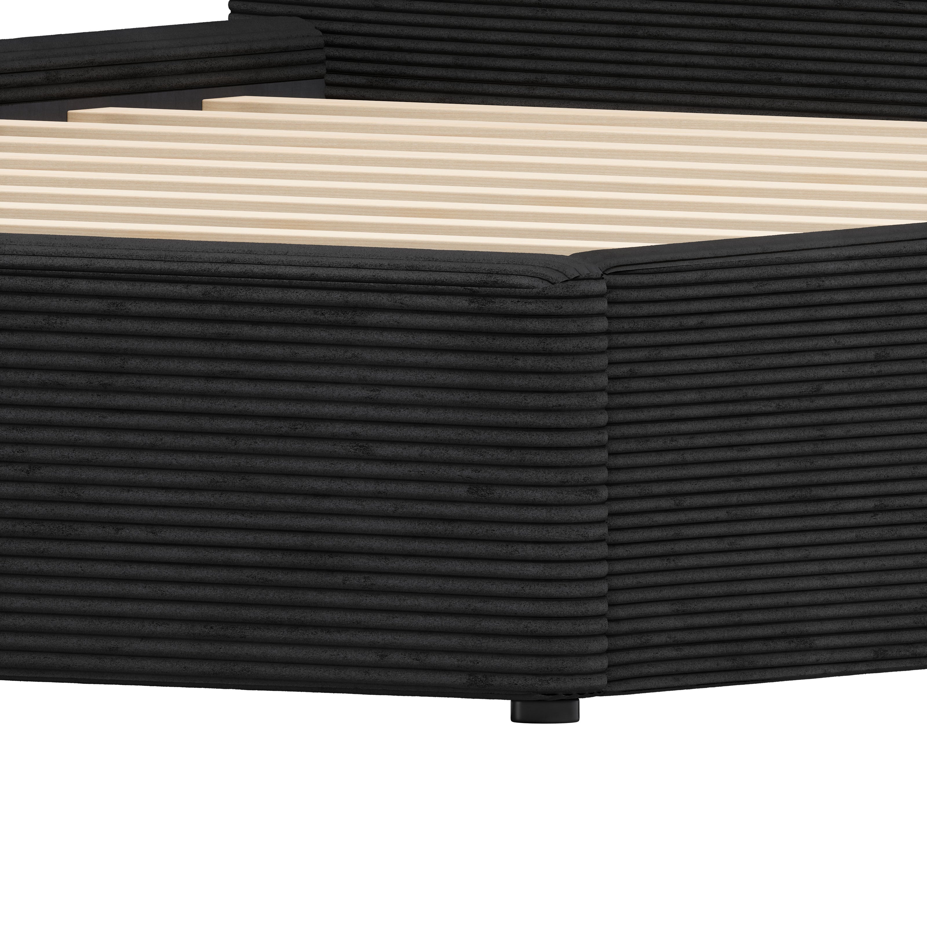 Sele Queen Bed Black