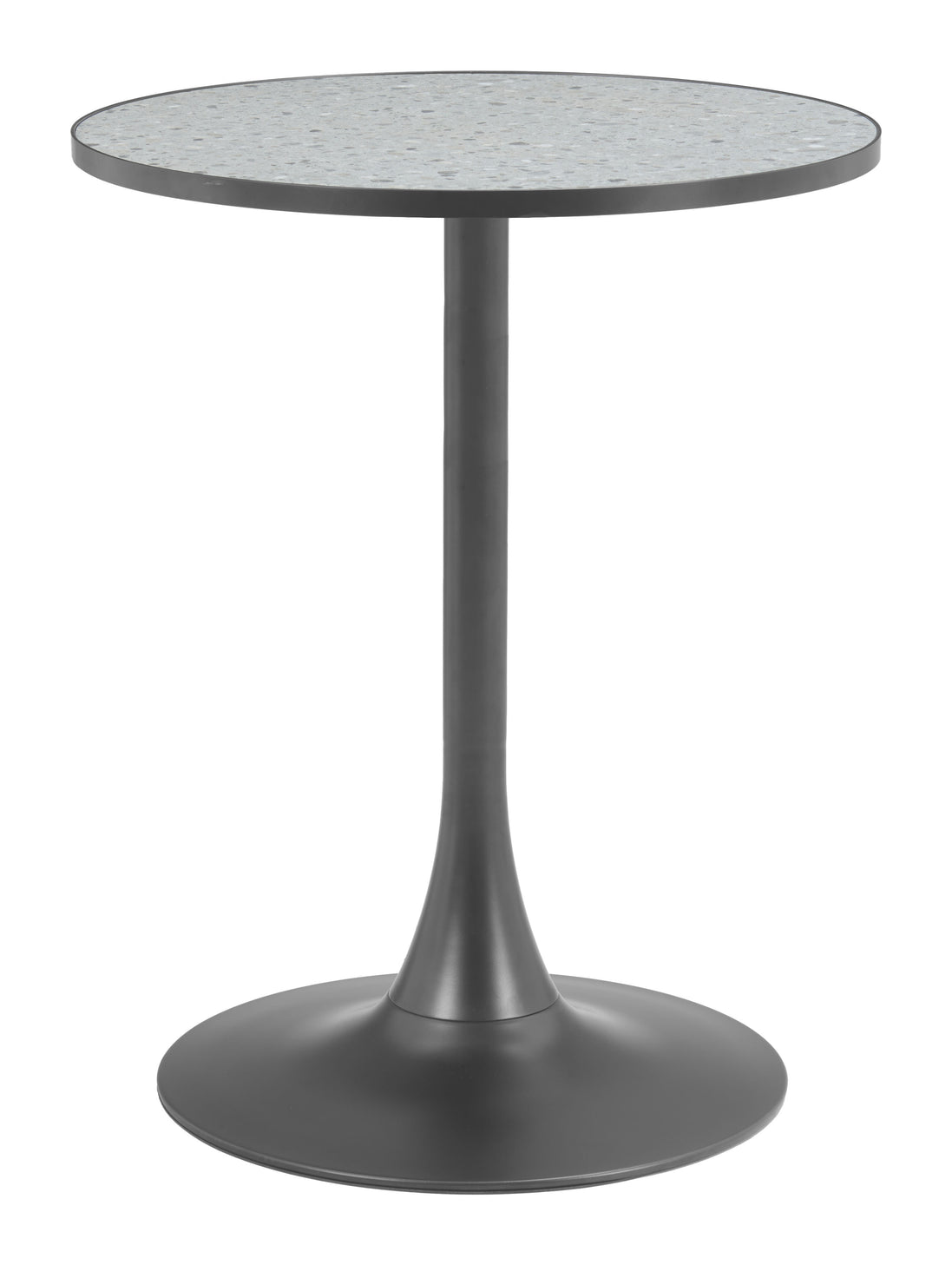 Bite Bistro Table Gray & Black