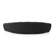 Yolonda - Black Fabric Sectional Sofa - image 5