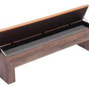 Bonker Storage Bench (Set of 2) Brown