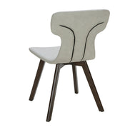 Zach - Modern Grey Eco-Leather Dining Chair (Set of 2) - image 3