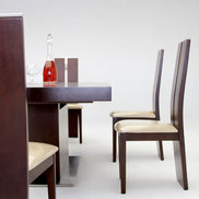 Zenith Modern Red Oak Extendable Dining Table - image 2