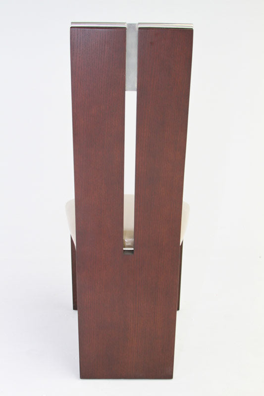 Zenith Modern Red Oak Extendable Dining Table - image 5